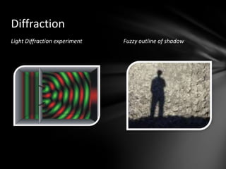 But like particles when reacting with matter