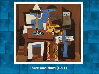 Three musicians (1921)
 