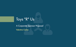 Toys R Us Pitch Deck