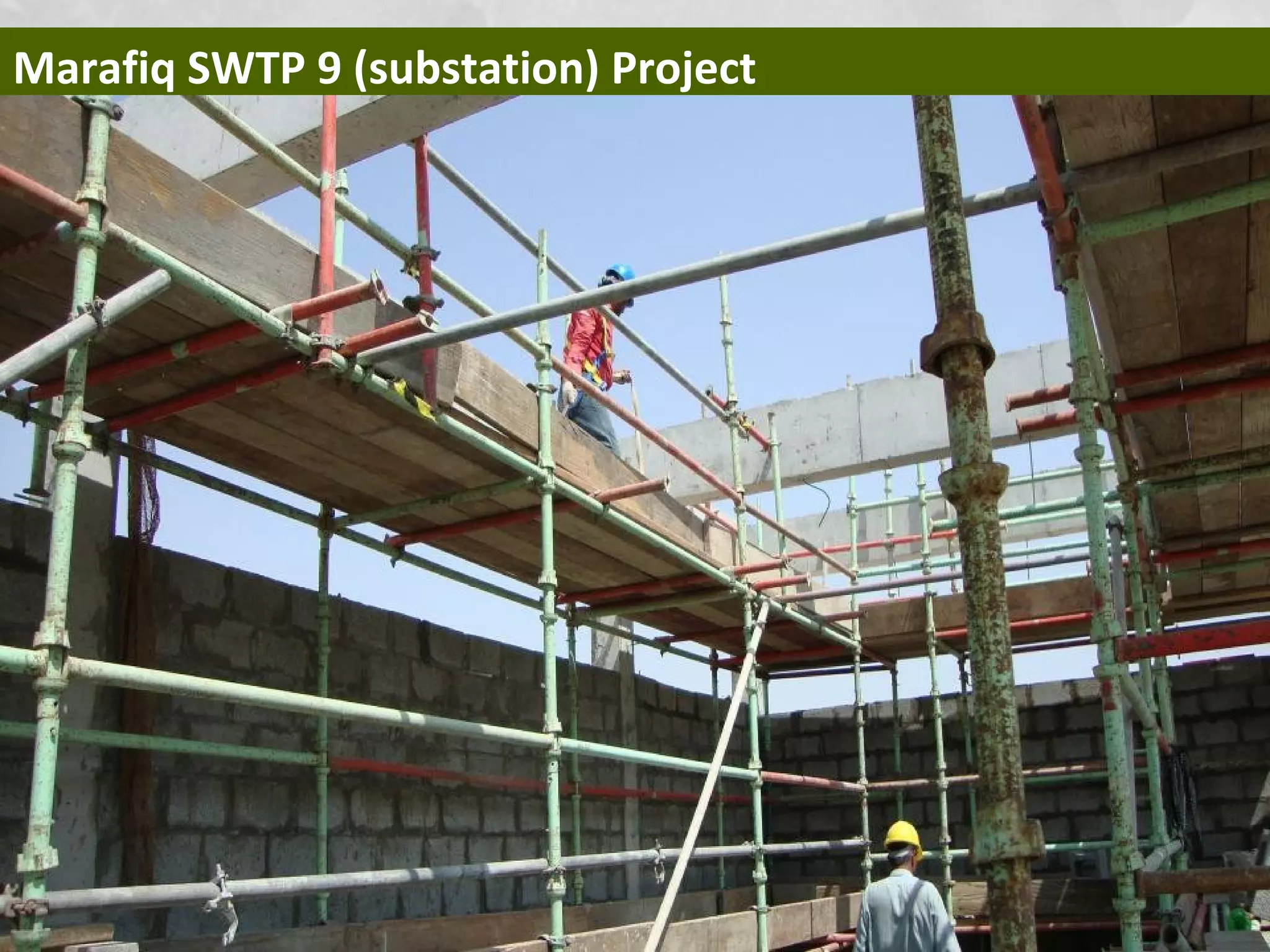 Marafiq SWTP 9 (substation) Project
 