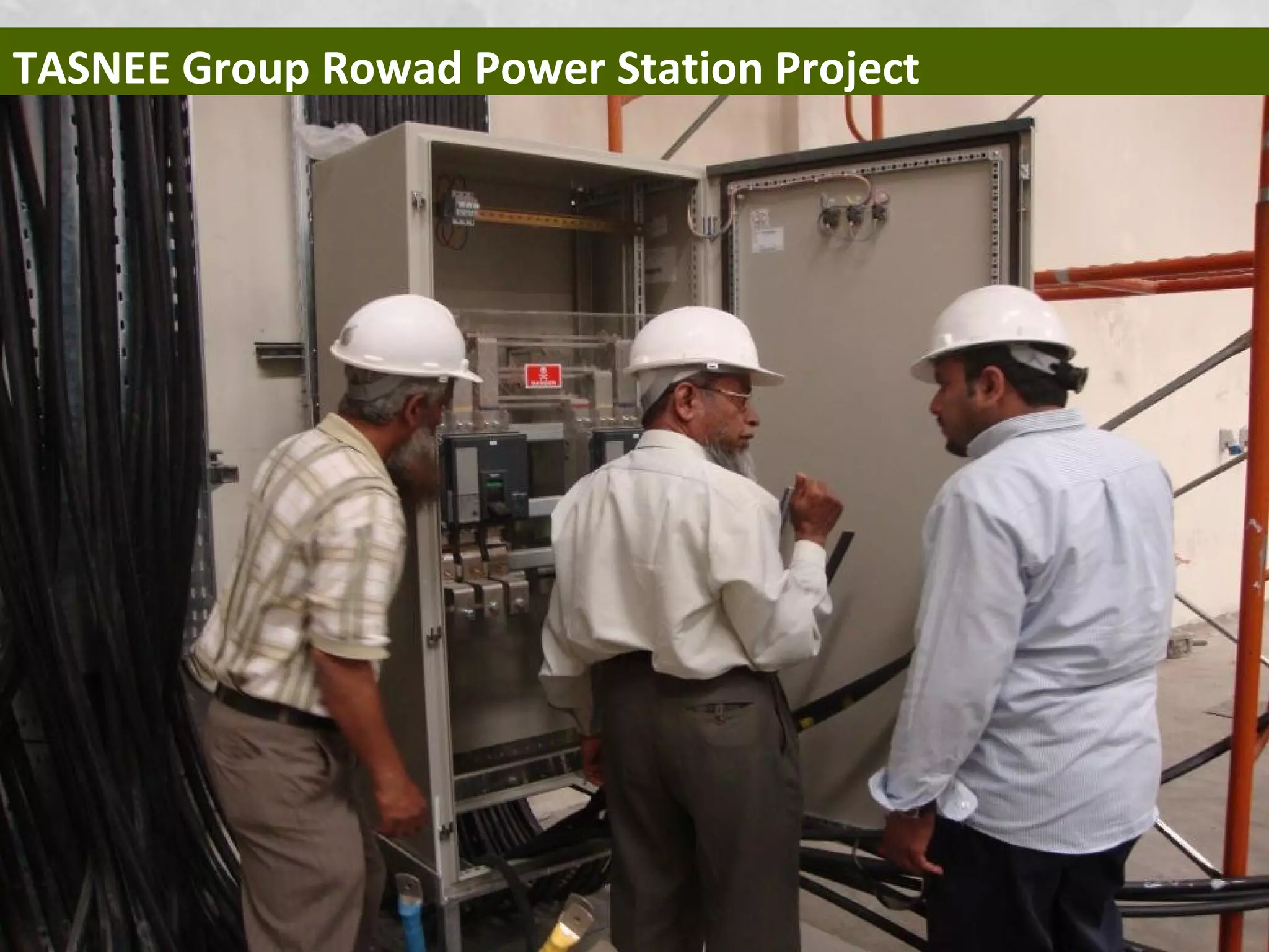TASNEE Group Rowad Power Station Project
 