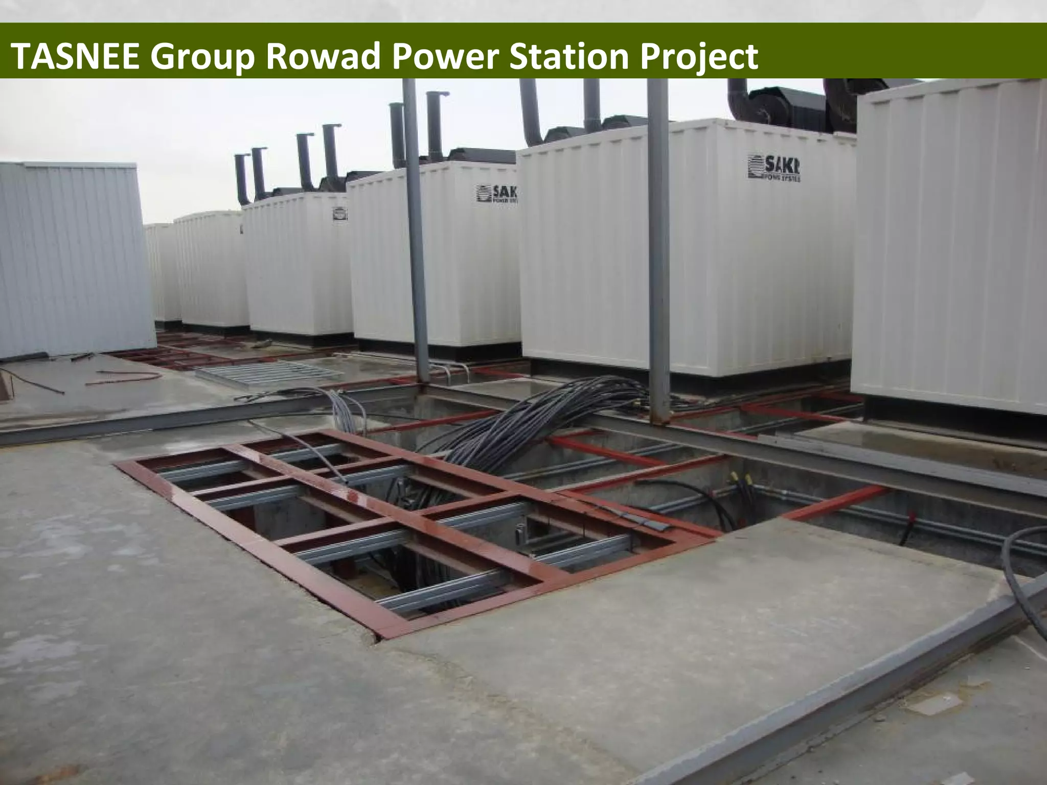 TASNEE Group Rowad Power Station Project
 