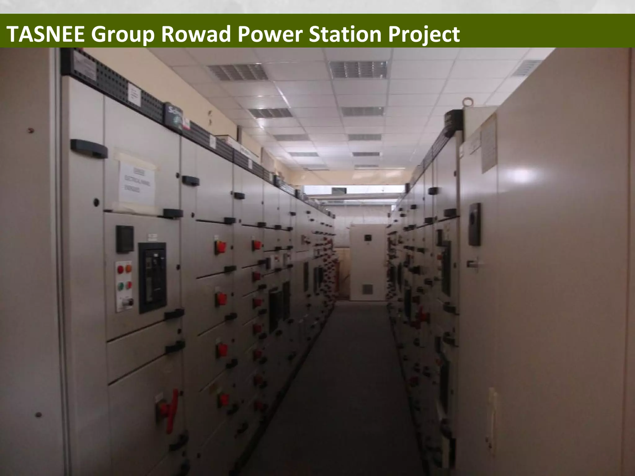 TASNEE Group Rowad Power Station Project
 