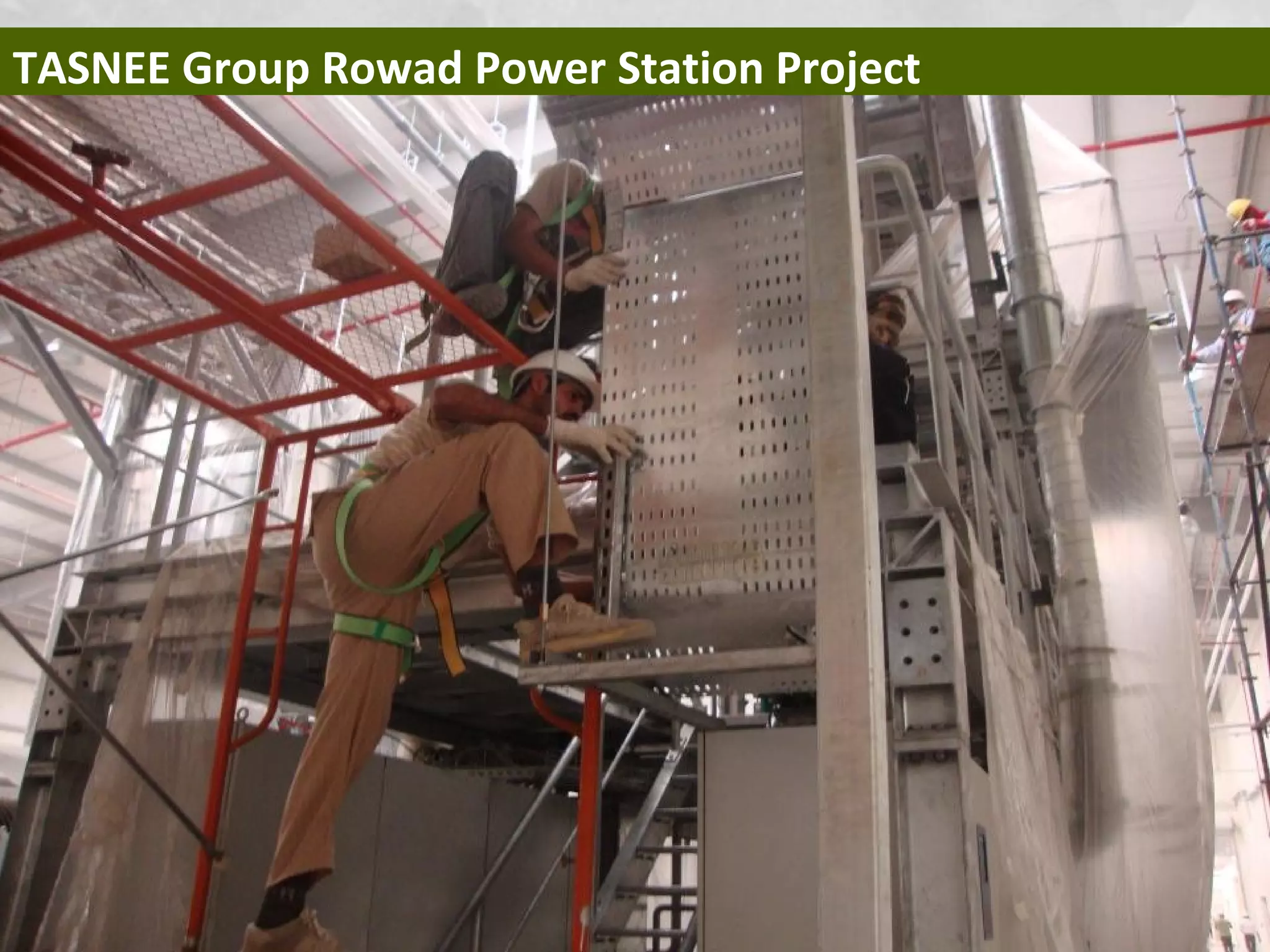 TASNEE Group Rowad Power Station Project
 