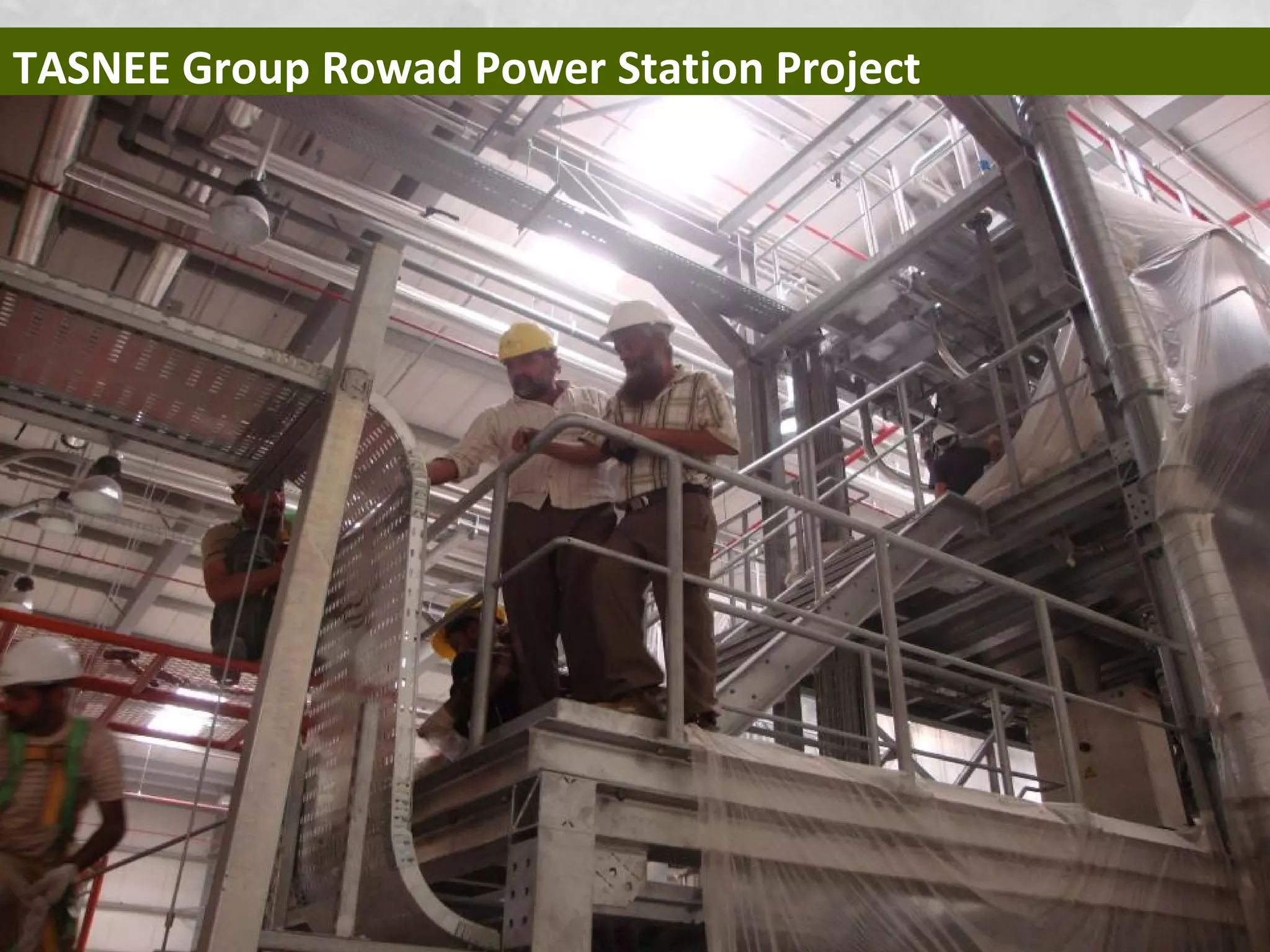 TASNEE Group Rowad Power Station Project
 