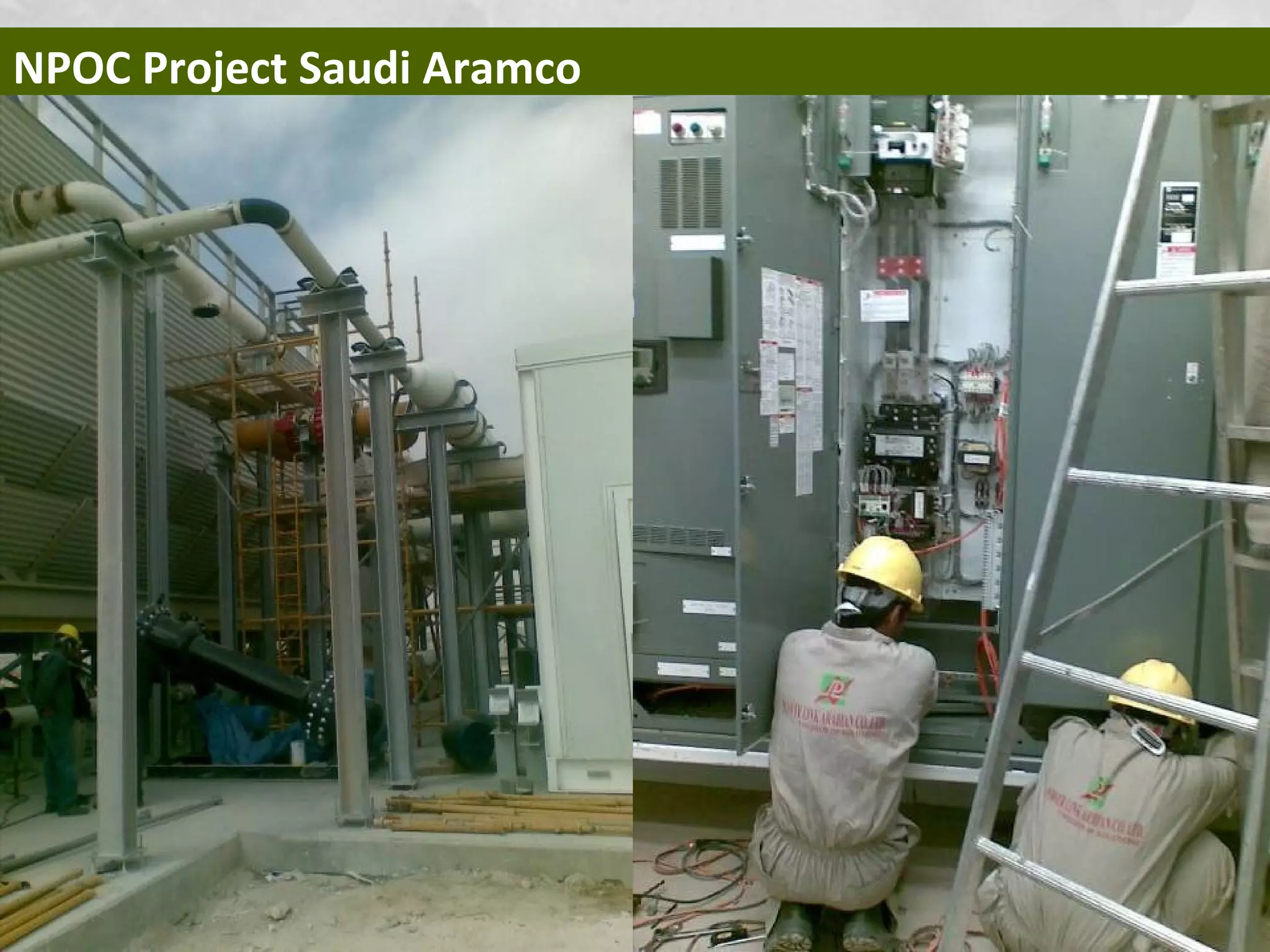 NPOC Project Saudi Aramco
 