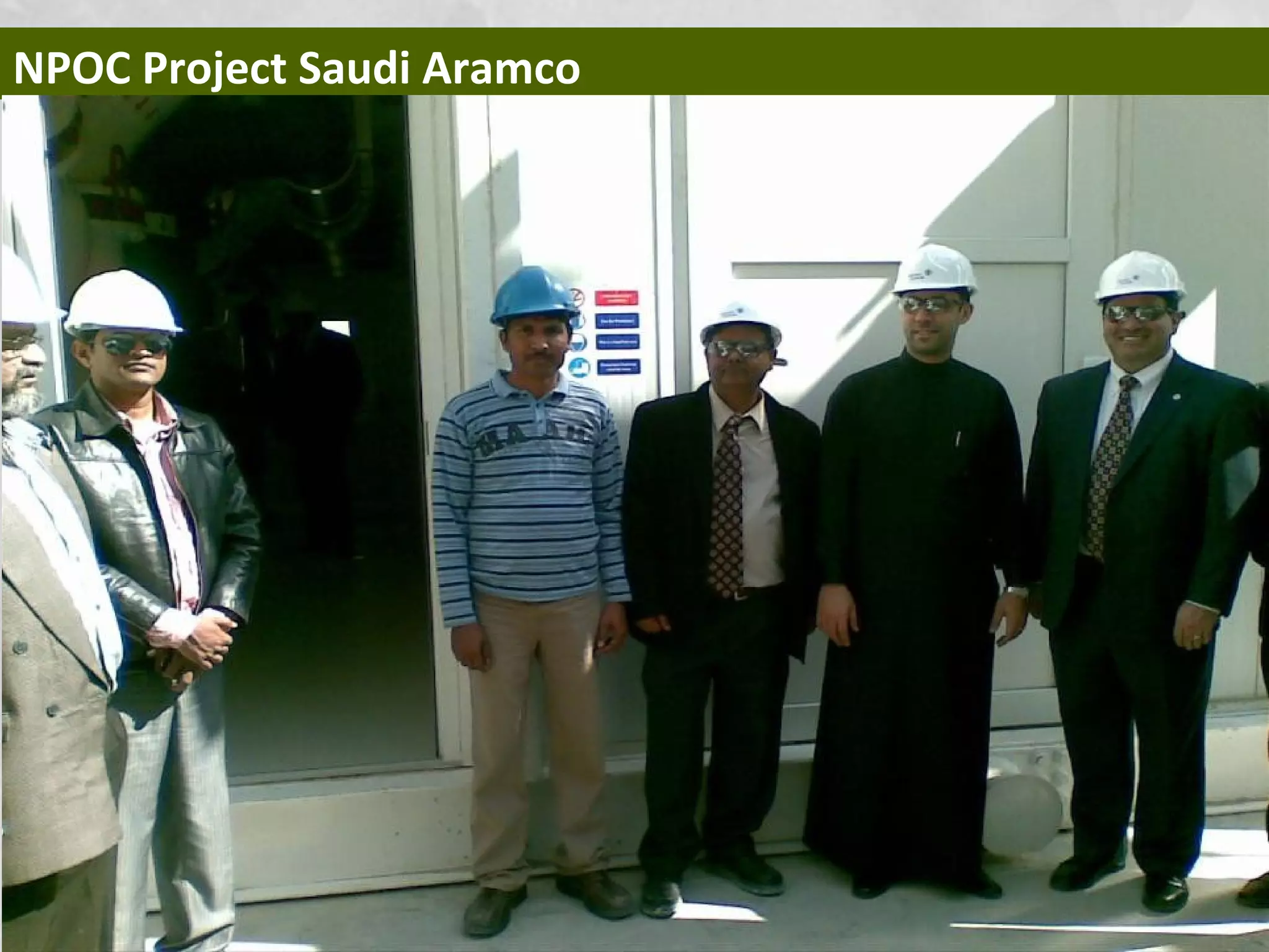 NPOC Project Saudi Aramco
 