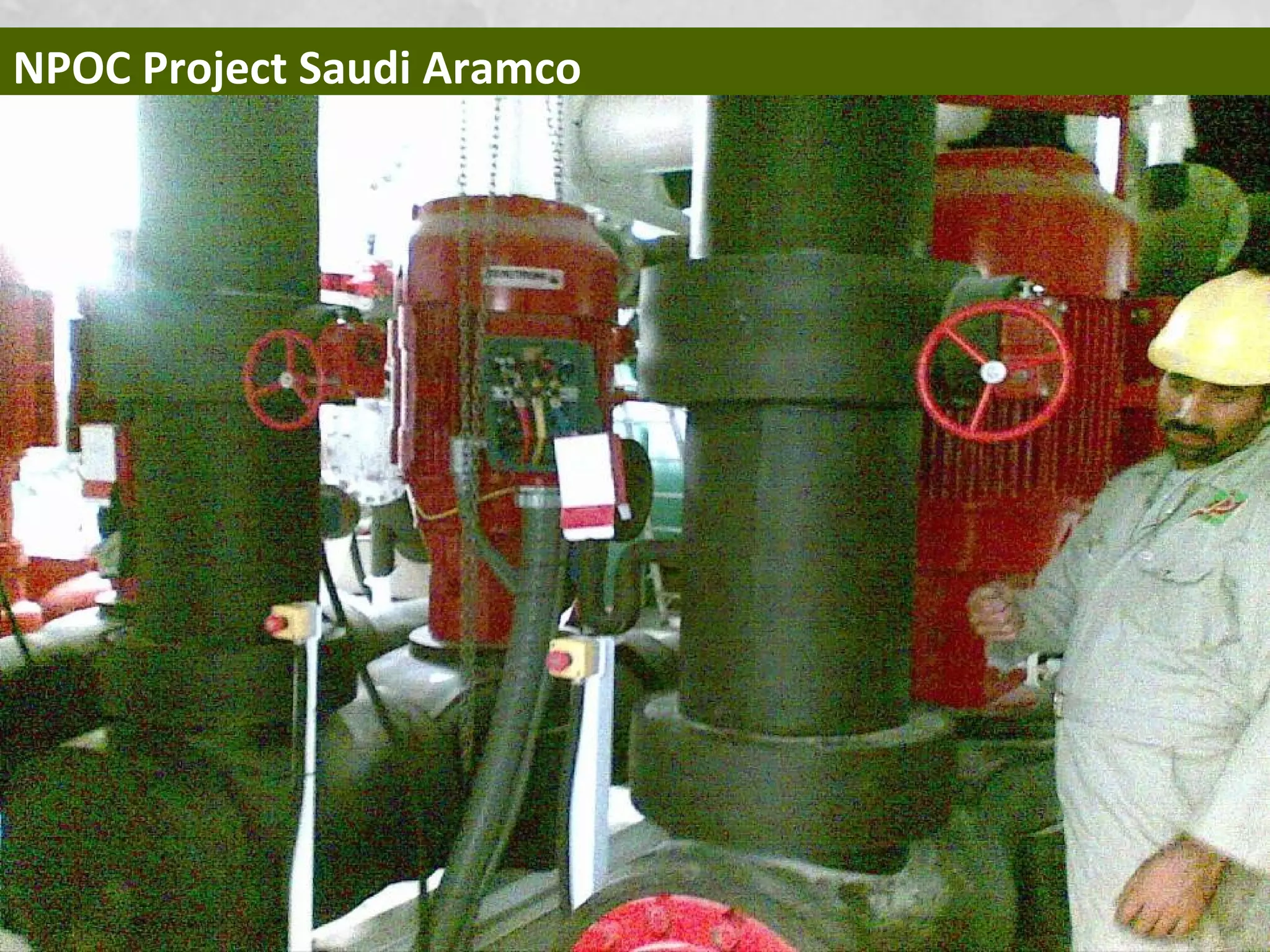 NPOC Project Saudi Aramco
 