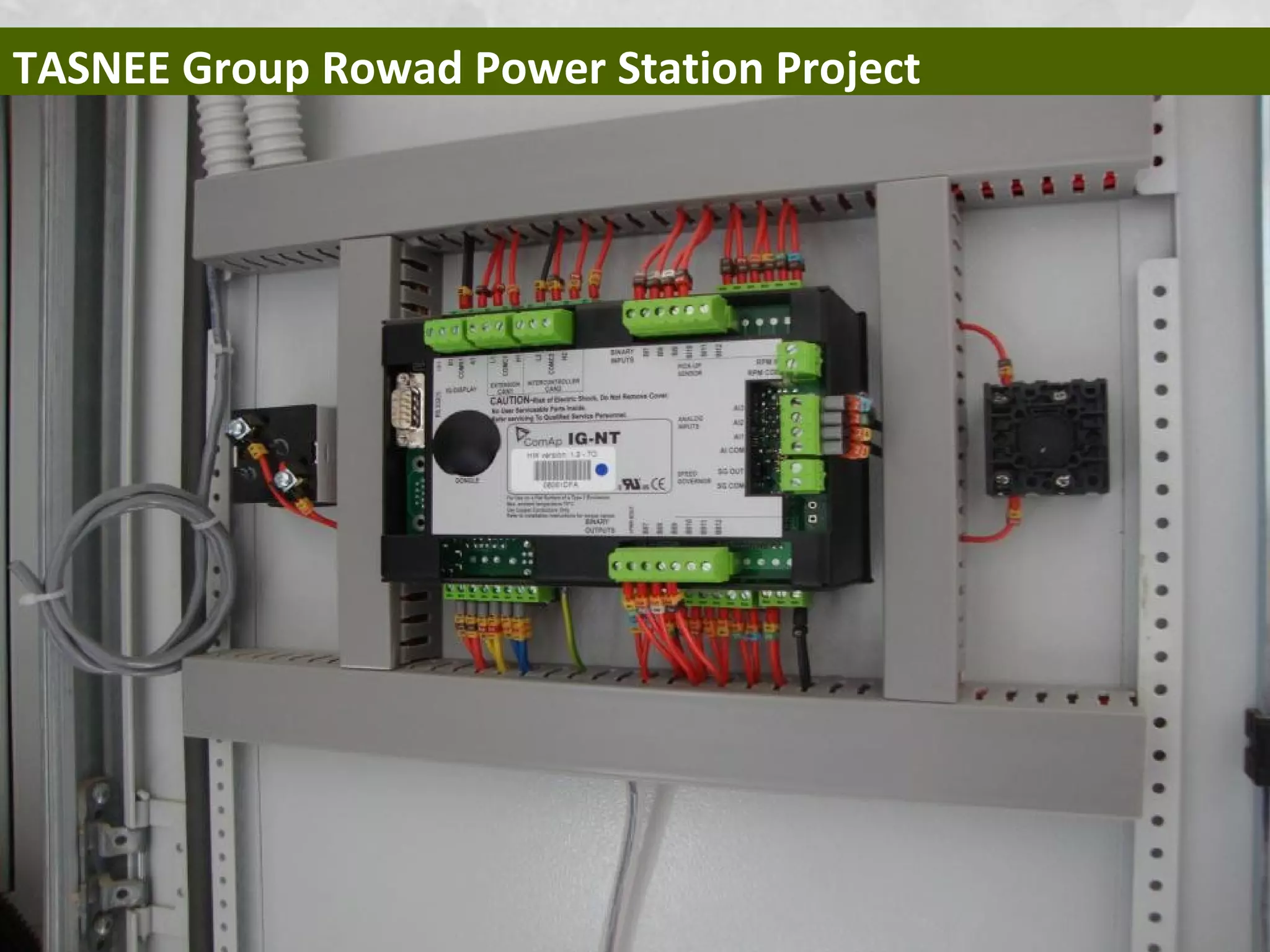 TASNEE Group Rowad Power Station Project
 