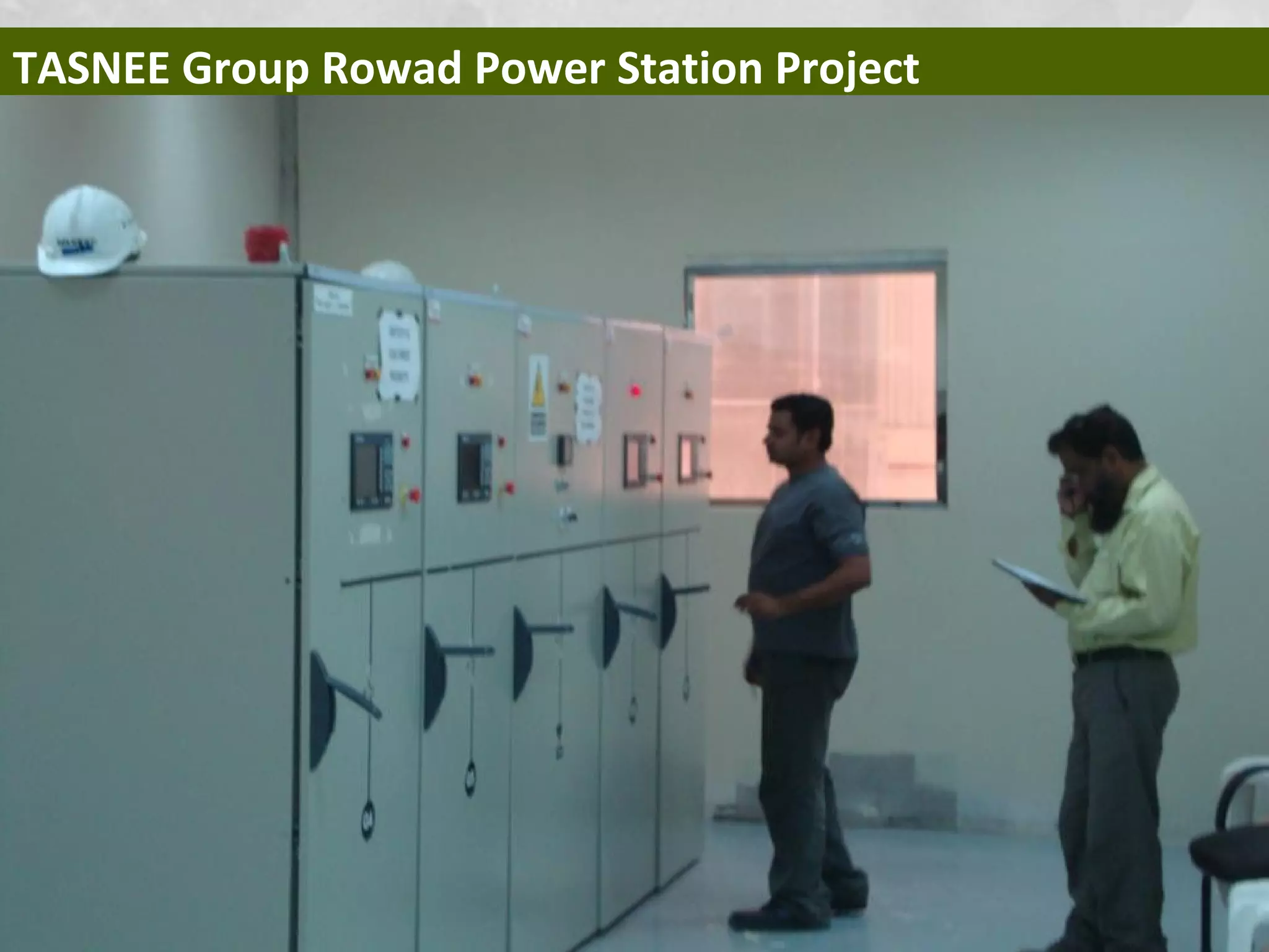 TASNEE Group Rowad Power Station Project
 