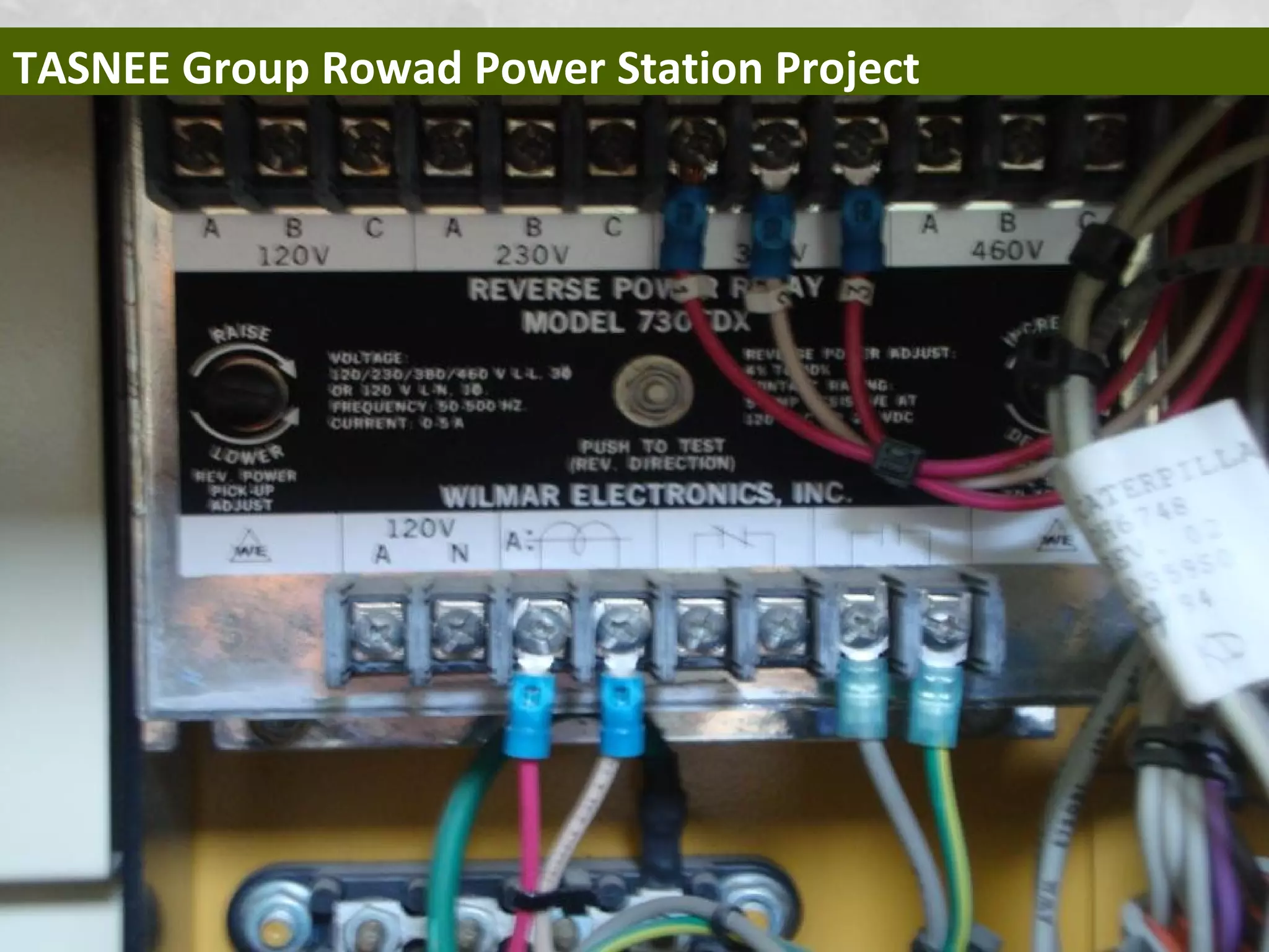 TASNEE Group Rowad Power Station Project
 