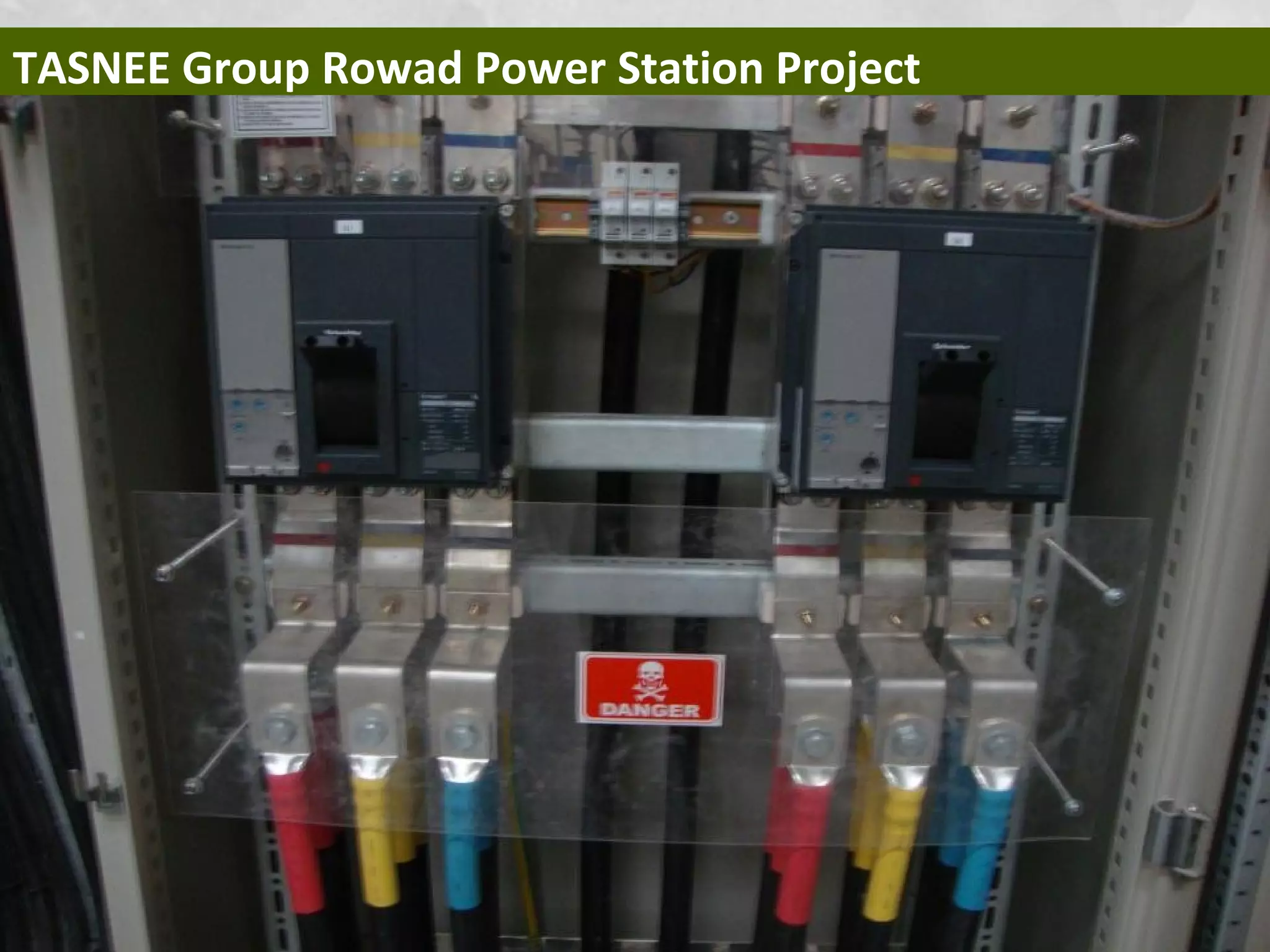 TASNEE Group Rowad Power Station Project
 