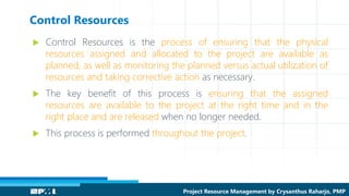 Project Resource Management | PDF