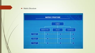  Matrix Structure
 