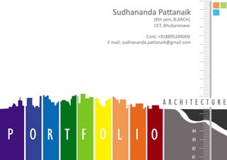 Architecture portfolio 2013