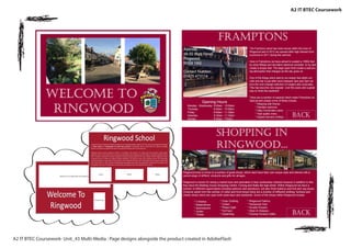 A2 IT BTEC Coursework
A2 IT BTEC Coursework- Unit_43 Multi-Media : Page designs alongside the product created in AdobeFlash
 