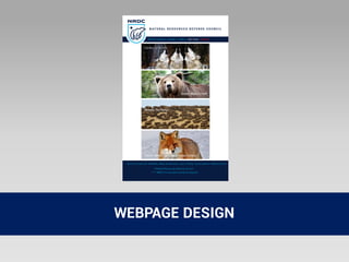 WEBPAGE DESIGN
 