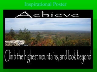 Inspirational Poster
 