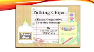 Talking Chip Examples talking chips strategy | PPTX