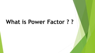 What is Power Factor ? ?
2
 