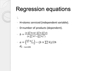 Regression equations

 