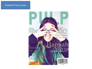 Finished Front Cover
 