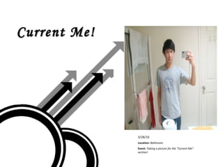 Current Me! 3/28/10 Location:  Bathroom Event:  Taking a picture for the “Current Me” section! 