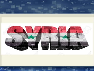 Syria (Syrian National Coalition) flag with fabric structure Stock