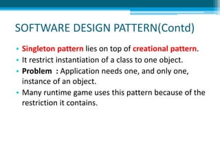 Software Engineer- A unity 3d Game | PPT