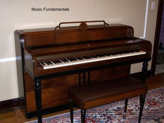 Music Fundamentals
https://www.flickr.com/photos/oldpiano/5646550876/in/photolist-5MAdWm-2KJQeG-5bgBw5-
bDGxWB-5TRaYh-64ozFt-8gvS5-pbDkpU-9WD1r7-9AY3Rs-bqMCLw-bnXraT-84j6RL-nkVnS2-
8XDvkb-9AbWE7-6q6M3S-9AY4m9-bp1yK6-ebF4hw-5nWiWX-ebzpQa-afss1z-9AbUny-
8VvWec-nLvc3n-4y3A3i-9Asizg-8LgT7W-nAUQMy-bTniPz-ibkFnQ-rZFcV-9A8XSa-5QbKEW-
cY8Dsh-8HTtzc-6ffRwY-9B4rxP-a1c3iT-84jhmd-68JTQG-6Ad1YM-a1eTZU-bBZKUf-shcw-
6b97Jo-4tSQ5d-9AuQ7d-adWShf
 