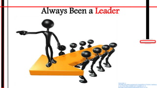 Always Been a Leader
Photo Credit: <a
href="https://www.flickr.com/photos/22177648@N06/2137729430/">lumaxart</
a> via <a href="http://compfight.com">Compfight</a> <a
href="https://creativecommons.org/licenses/by-sa/2.0/">cc</a>
 