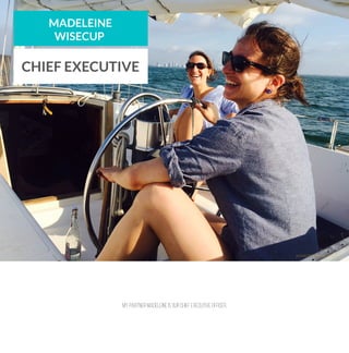 䴀礀 瀀愀爀琀渀攀爀 䴀愀搀攀氀攀椀渀攀 椀猀 漀甀爀 䌀栀椀攀昀 䔀砀攀挀甀琀椀瘀攀 伀昀昀椀挀攀爀⸀
 