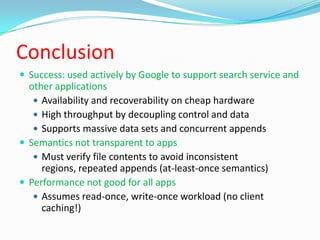 Google File System | PPTX