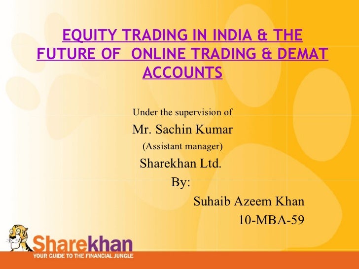 How to trade in futures and options in sharekhan
