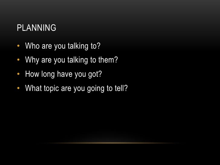 Oral Presentation and Handling Questions