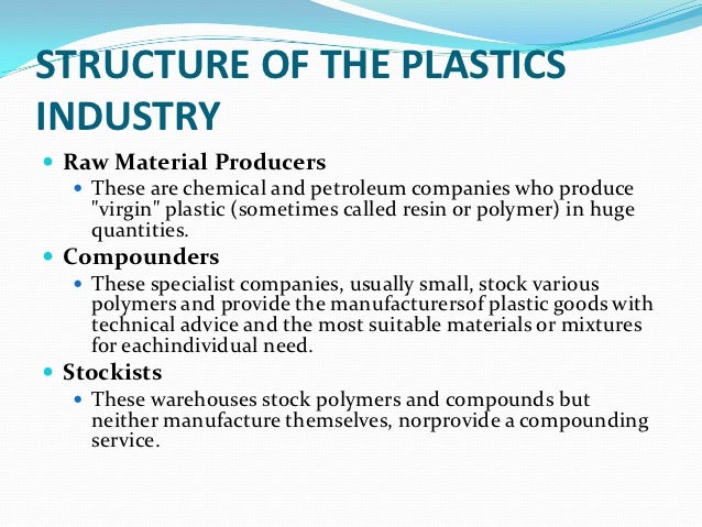 business plan for plastic industry