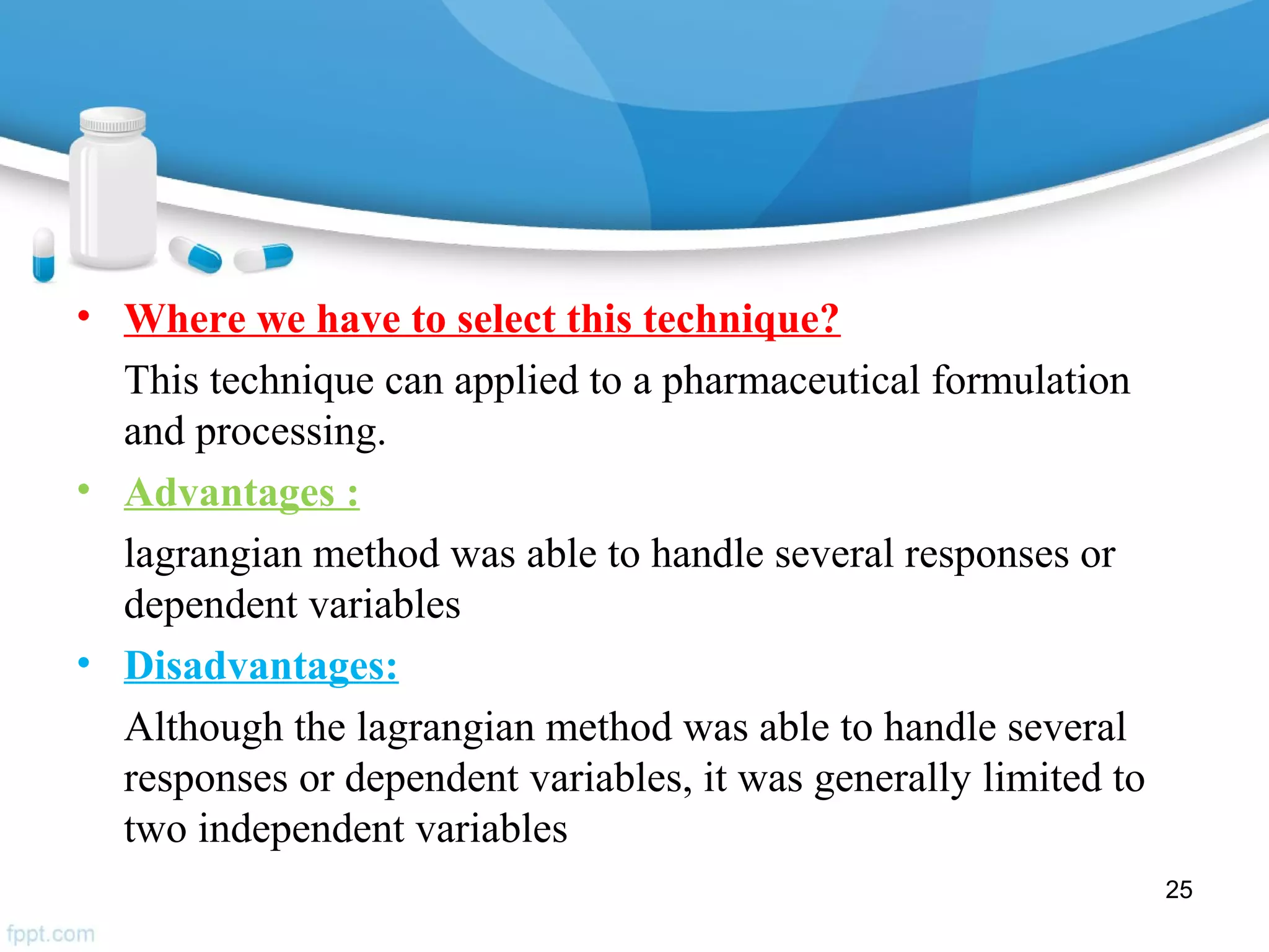 various applied optimization techniques and their role in ...