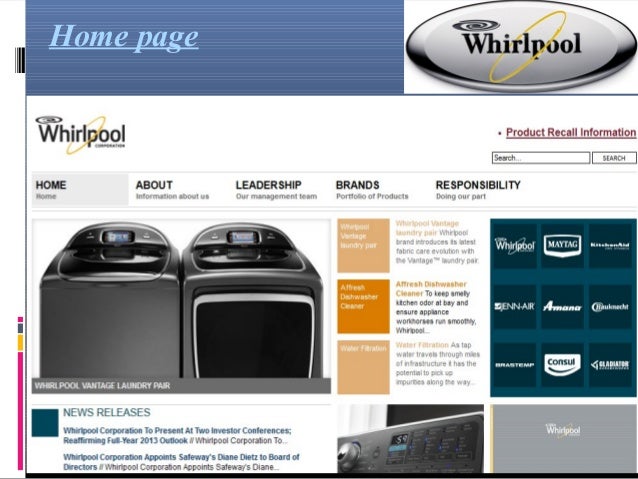 whirlpool europe erp case Whirlpool europe erp case whirlpool europe submitted by yovip16 on april 15, 2009 • category: business and economics • words: 1967 | pages: 8. whirlpool europe erp case Whirlpool europe erp case whirlpool europe submitted by yovip16 on april 15, 2009 • category: business and economics • words: 1967 | pages: 8.