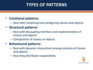 SOFTWARE QUALITY ASSURANCE AND DESIGN PATTERNS | PPT