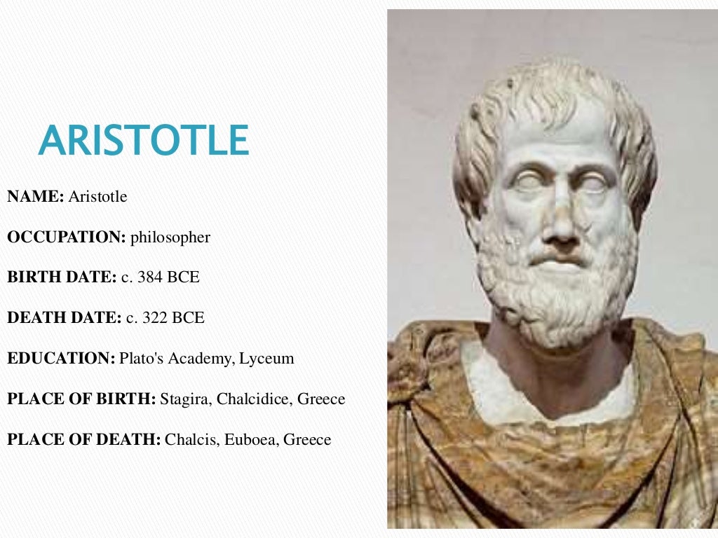 essay on aristotle philosophy
