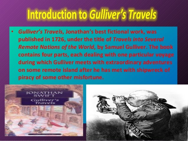 Gulliver travels book 1 analysis report