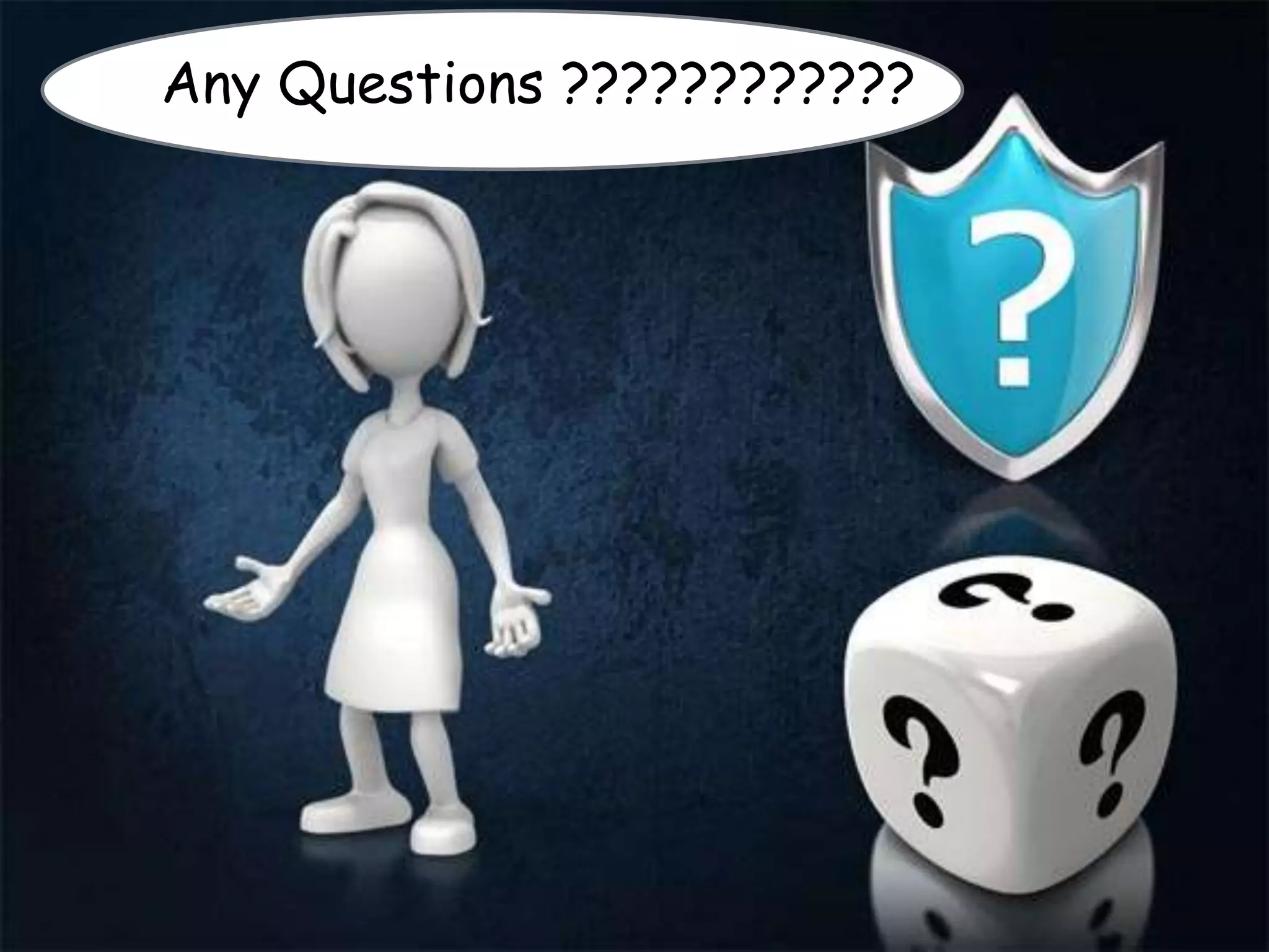 Any Questions ????????????
 