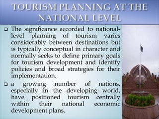 Tourism Planning | PPTX