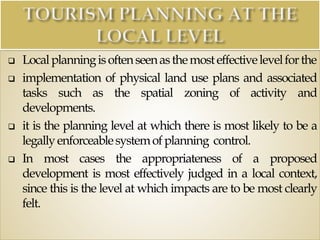 Tourism Planning | PPTX