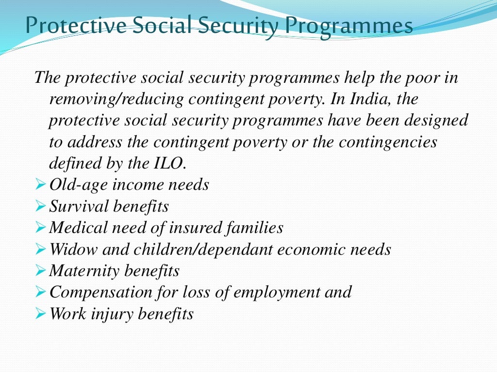 Social security