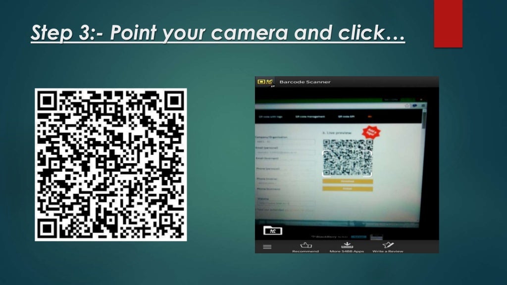 QRCODE presentation slide