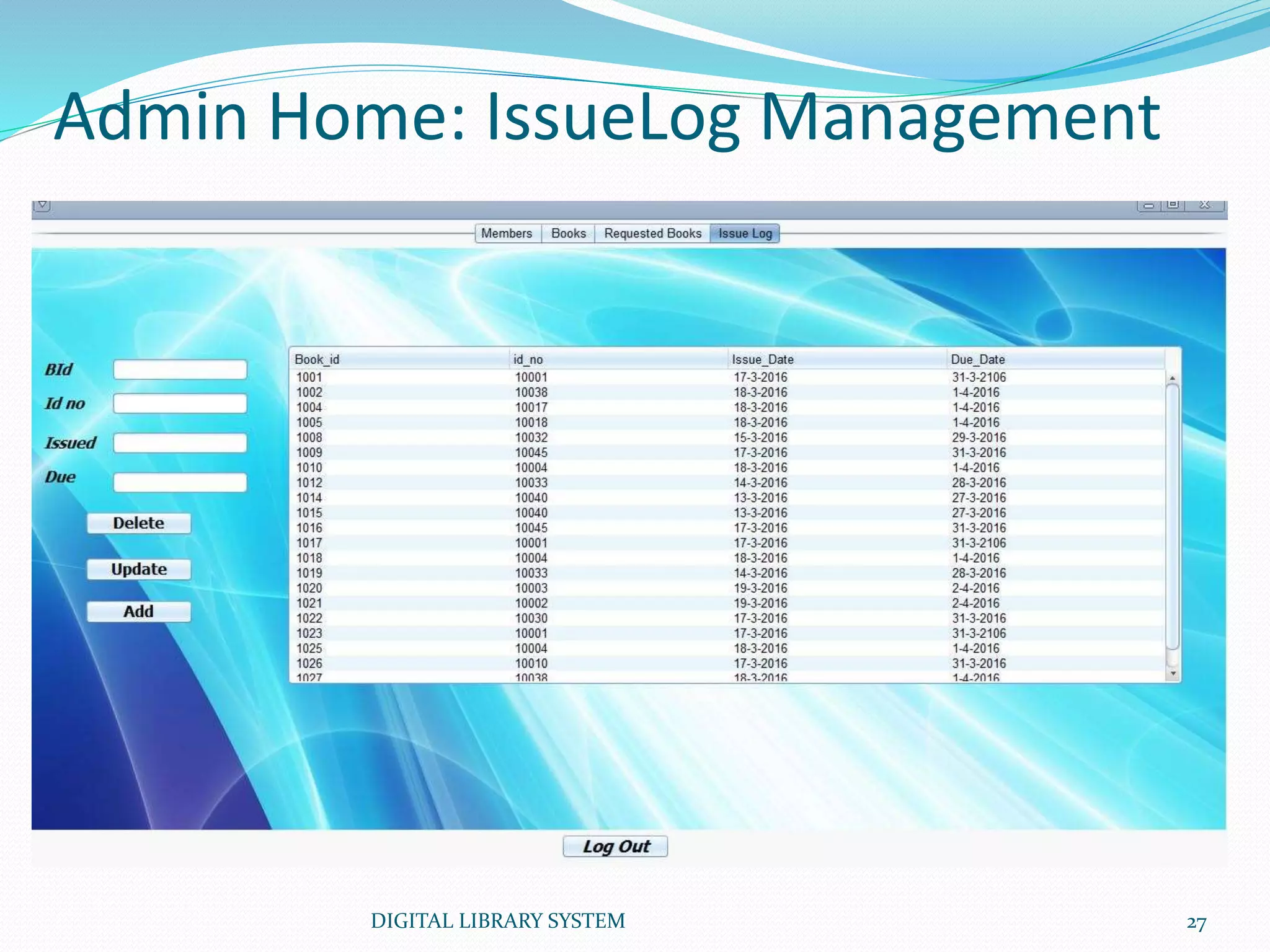Digital Library System | PPTX
