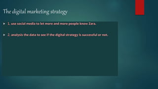 The digital marketing strategy
 