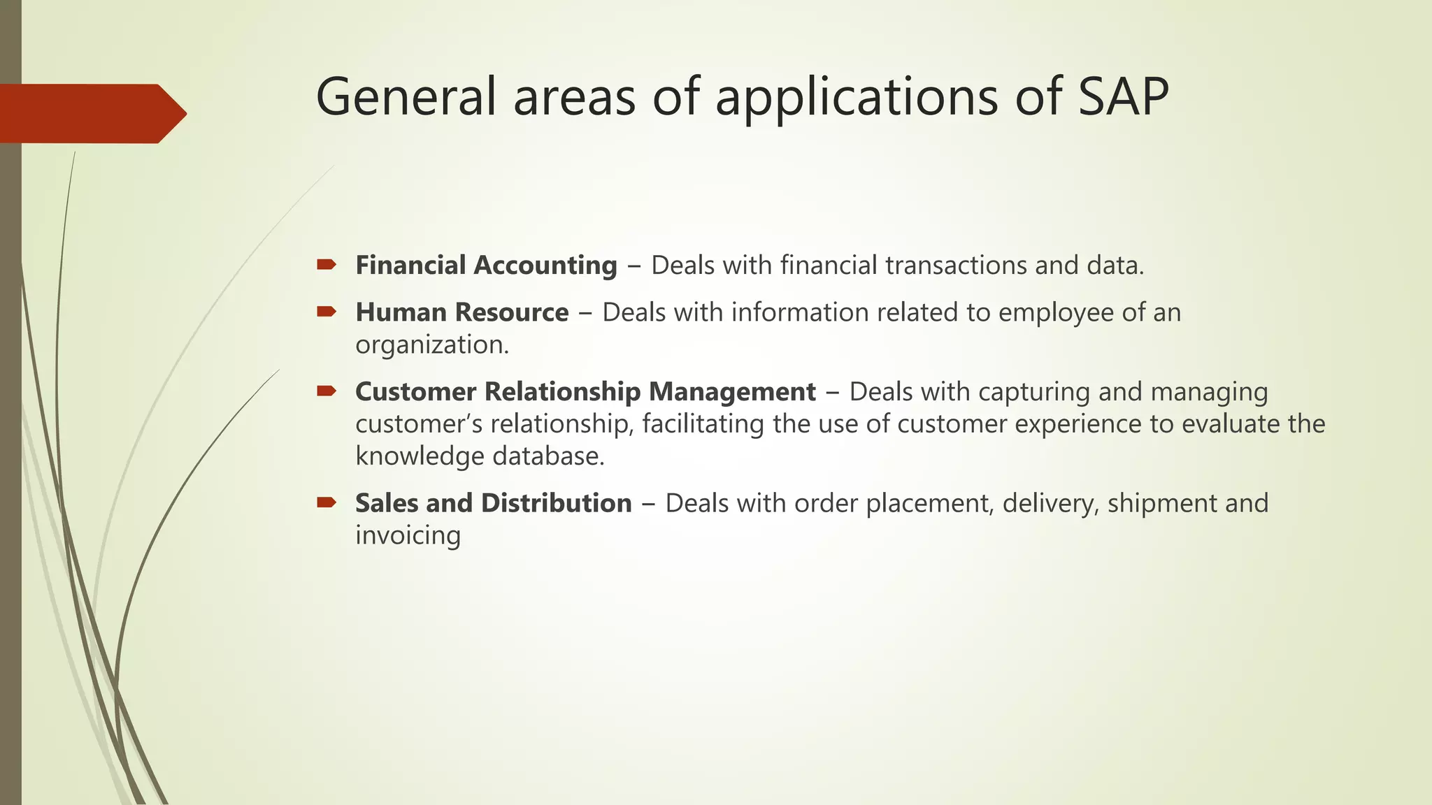 SAP Basic Introduction | PPTX | Computing | Technology & Computing