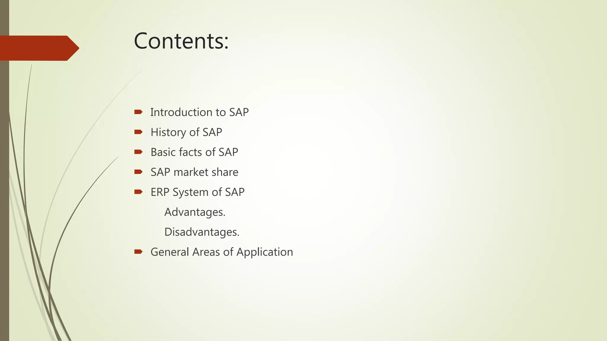 SAP Basic Introduction | PPTX | Computing | Technology & Computing